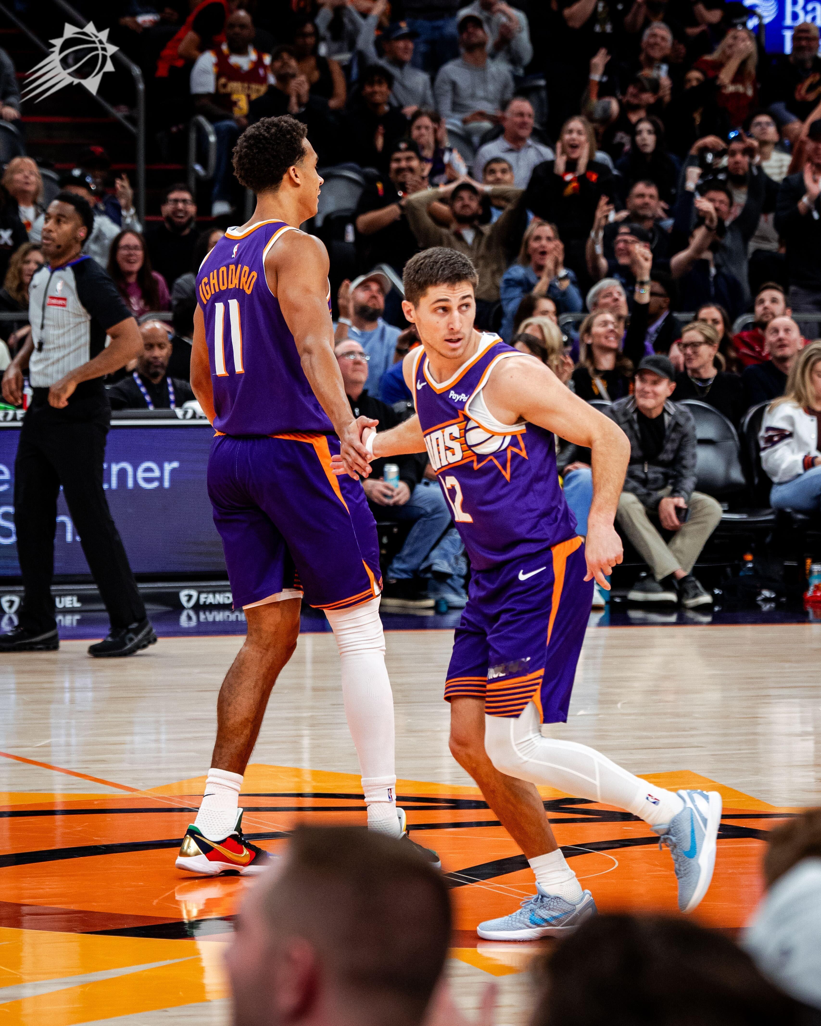 【团队篮球】❗️目前已有7人得分上双 ❗️菲尼克斯太阳 ｜旭日东升 ｜骑士vs太