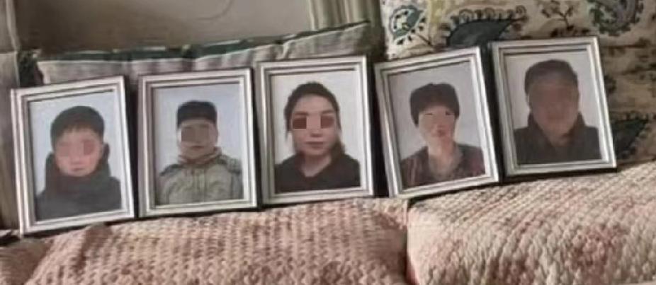 男子因村里土地纠纷，杀害邻居一家五口，包含一名3岁孩子。
这是一起情节极其恶劣的