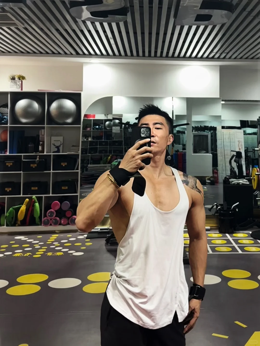 健身可以出汗，但是发型不能乱哈