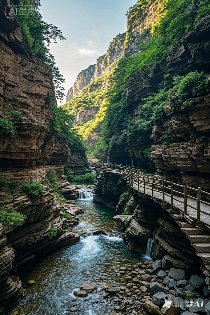 看到“一山一水一风景”这个上联，我也来了兴致。有人对“一茶一书一时光”，窗外山水