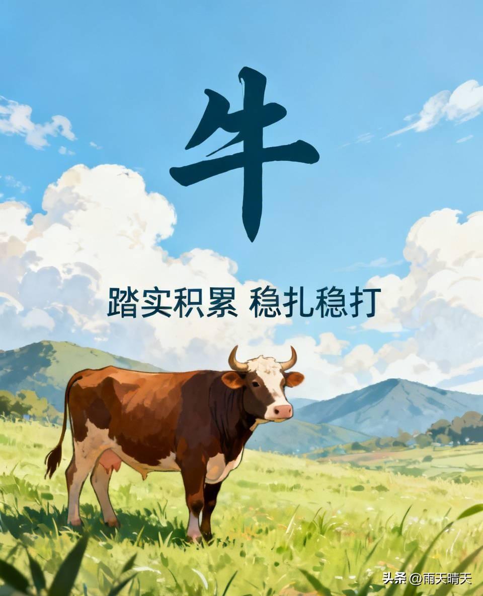 民间普遍认为属牛最擅长积累财富。
 
🐂属牛：踏实肯干，勤俭自律，不追逐一夜暴
