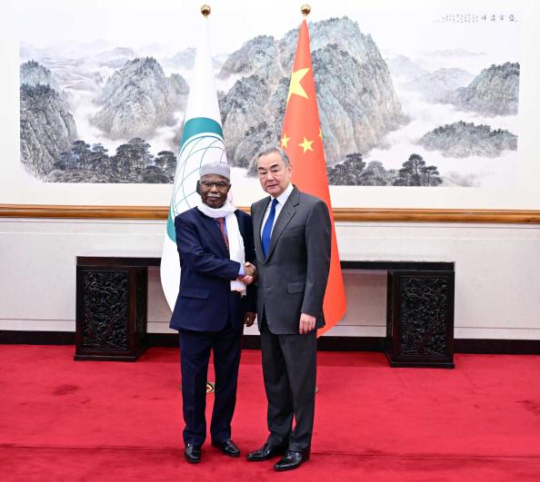 中国外交部正式宣布。
 
1月26日，据中国外交部网站文告：中国高层与伊合组织秘