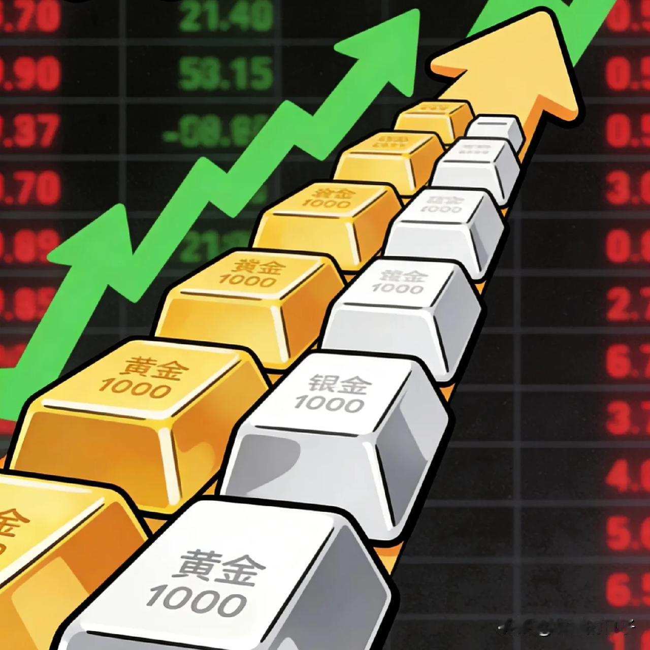 贵金属市场彻底火了，监管和银行也同步加码风控！
 
国际金价连破5000-530