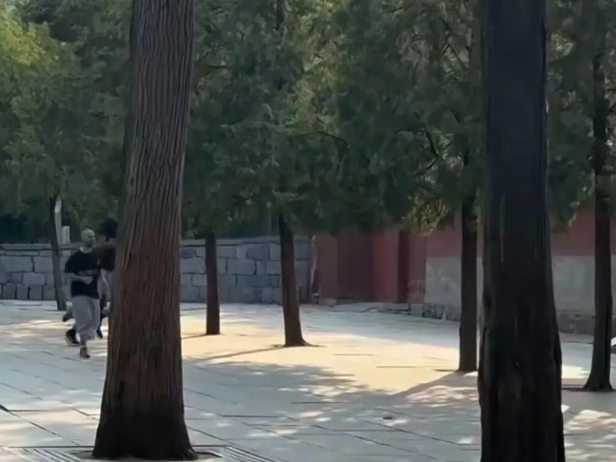 训练，打坐，文班亚马非常适应少林寺的生活！

文班亚马已经在少林寺闭关修行了几天
