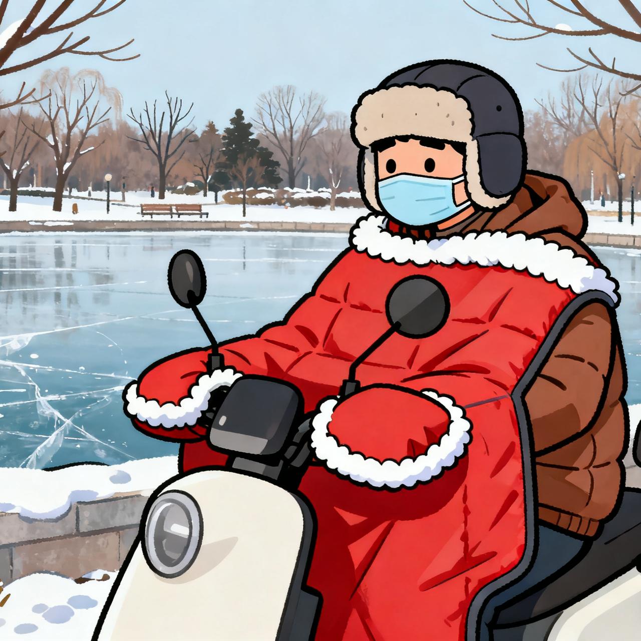 42岁北漂老公，被偷了两个电动车挡风，他跟老婆说这些话，老婆气的心塞……

晚上