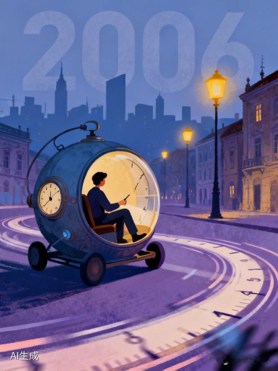 我就要回到2006年了，你们有什么话想要我带给当年的你们吗？