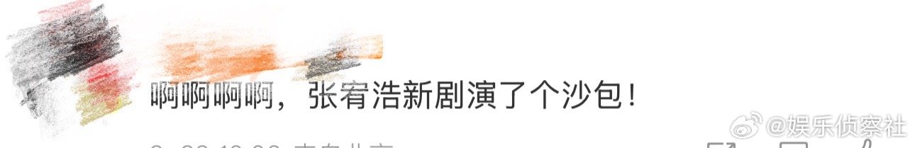 张宥浩新剧演了个沙包、张宥浩演了个沙包 看完了张宥浩在新剧中的镜头，发现哥这次是