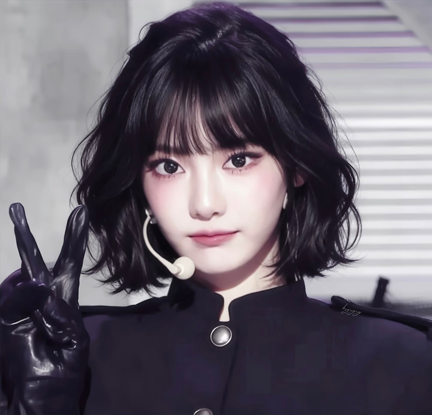 ✌🏻短发也超美的 