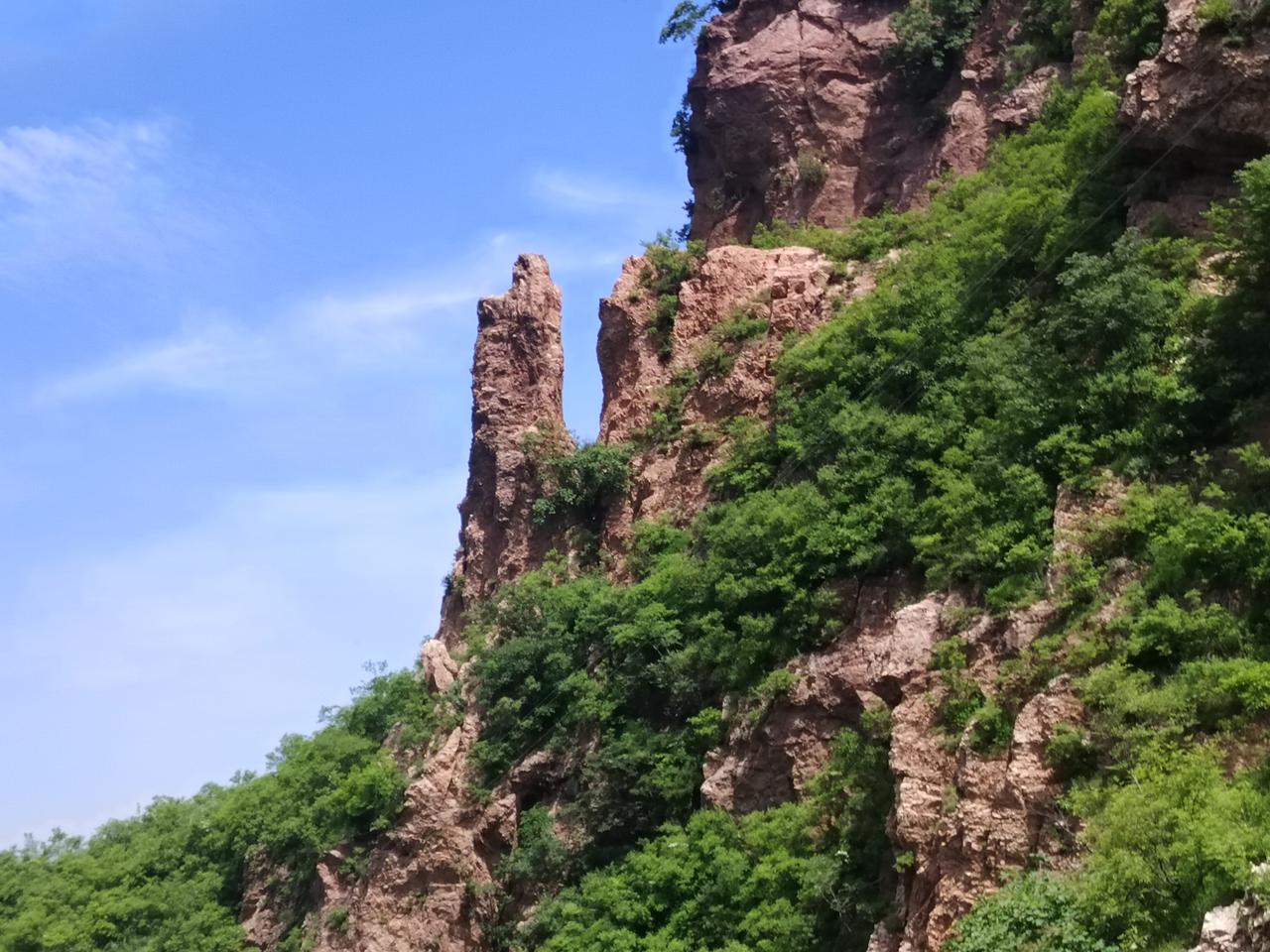 分享一张最近随手拍的照片汝阳岘山一游
