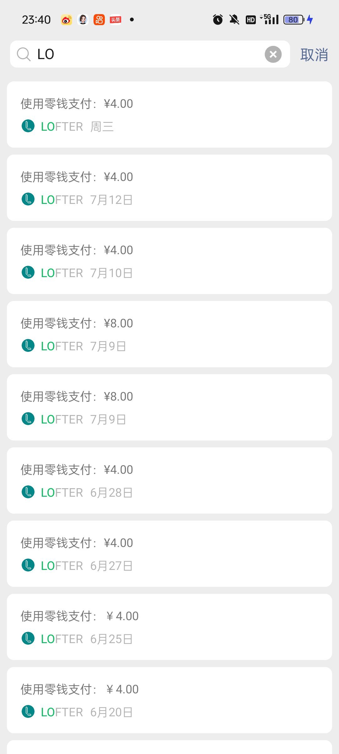 终于知道我那点q花哪了