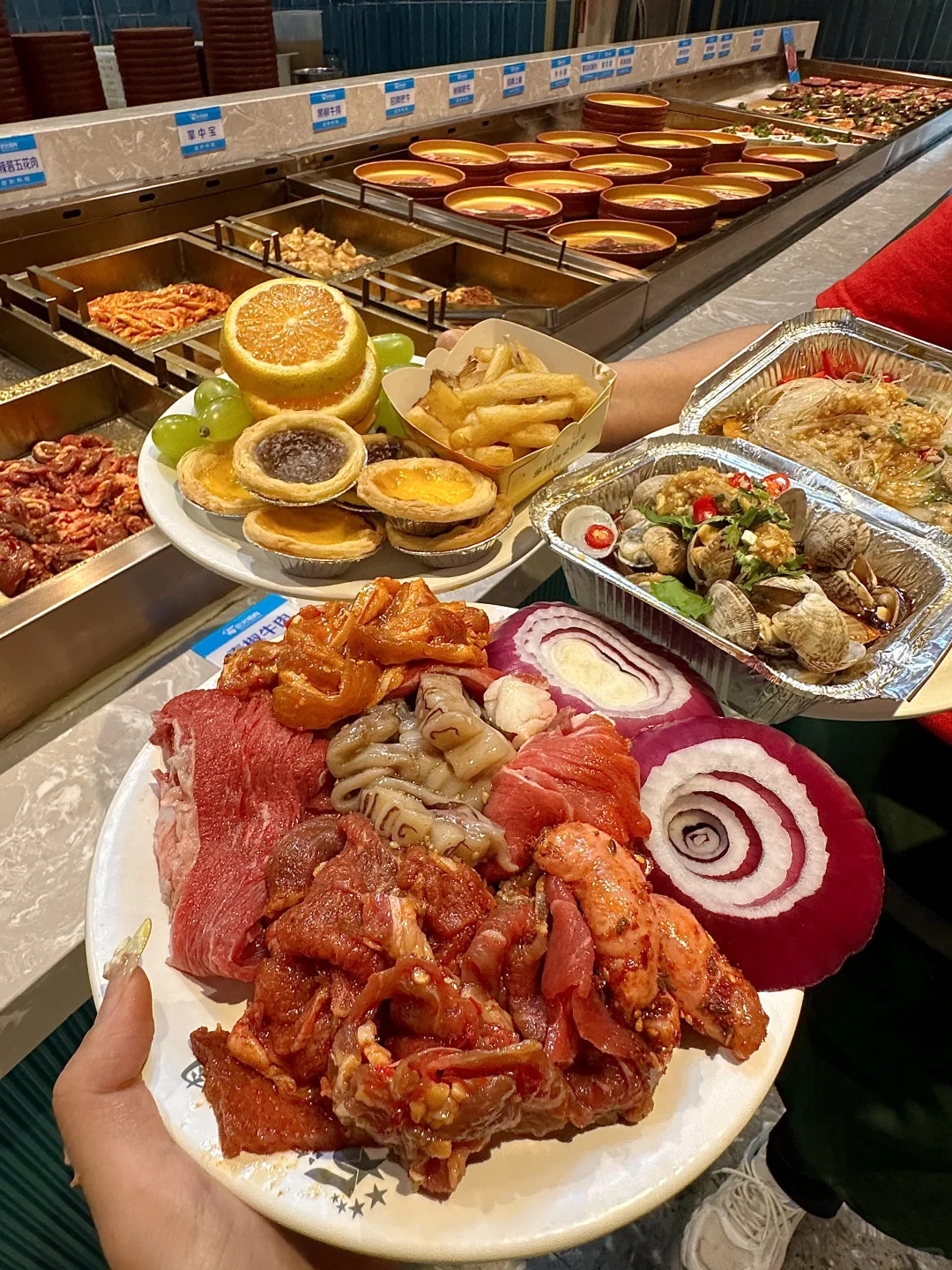 上海新开的！！海鲜烤肉界萨利亚🥲🥲。。。