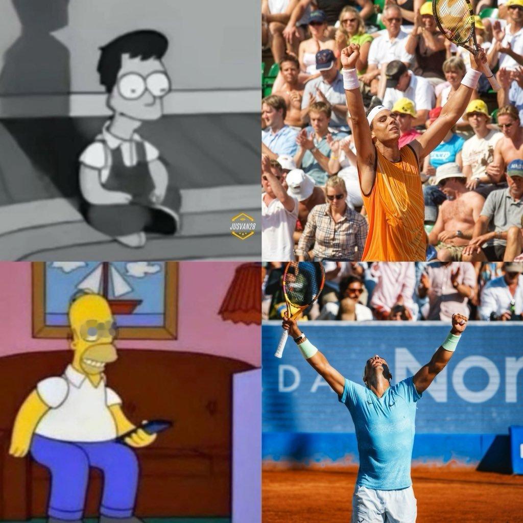 虽然与巴斯塔德的冠军擦肩而过，但时隔19年之后的再次造访，纳达尔依旧奉献了充满惊