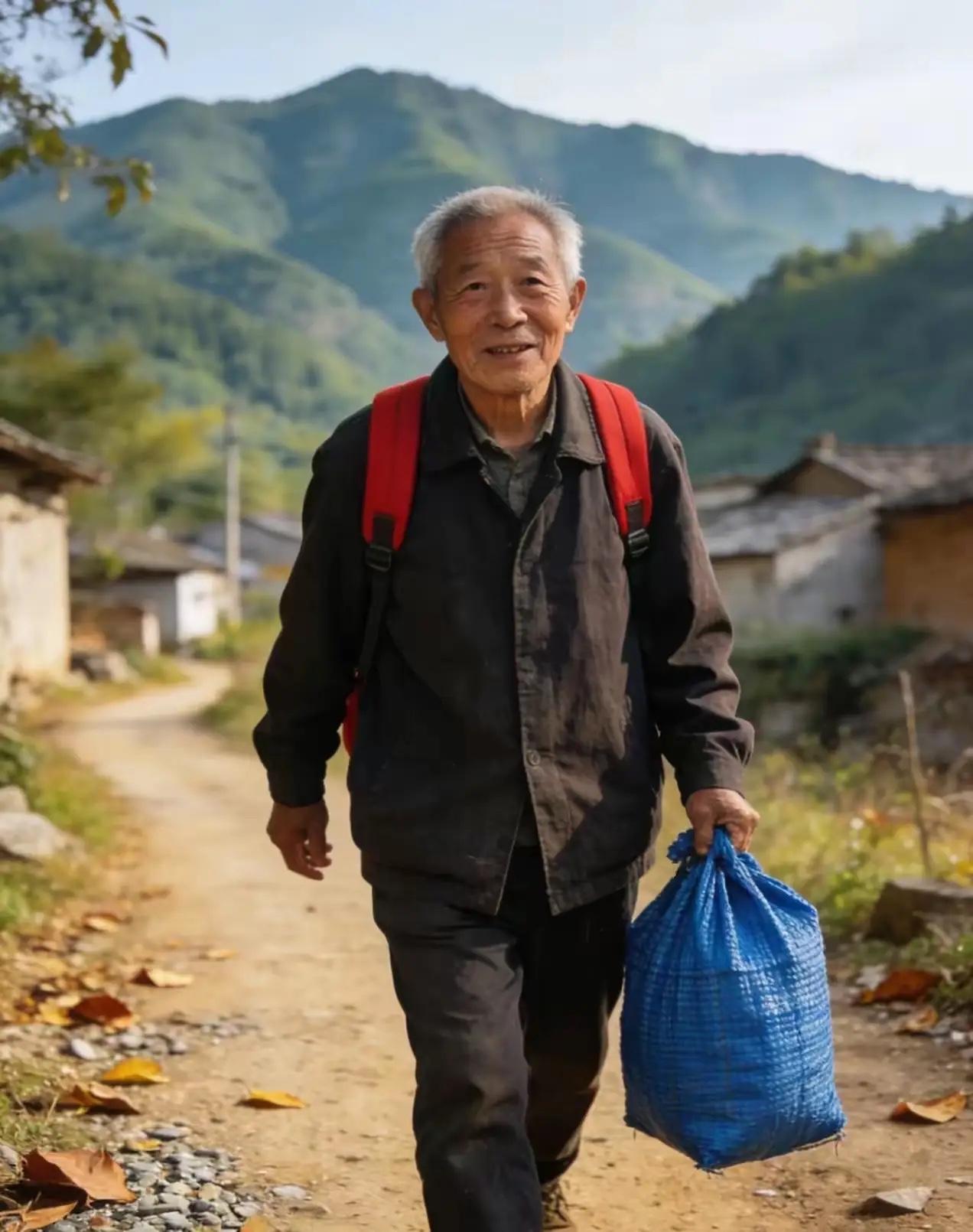 今天儿子让我滚，我收拾好小包袱，立马就滚了。当然了，我滚之前，还和儿子说了一句话