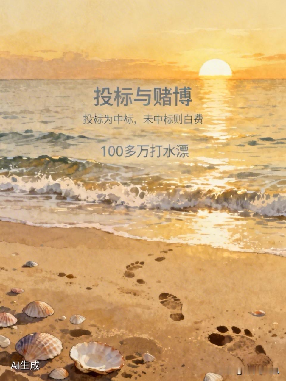 投标等于赌博，大家赞同吗？在投标行业里边做久的人都知道，投标的目的是为了中标，如