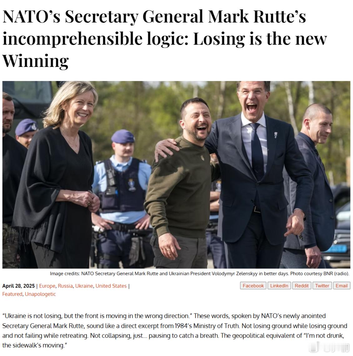 “Ukraine is not losing, but the front is