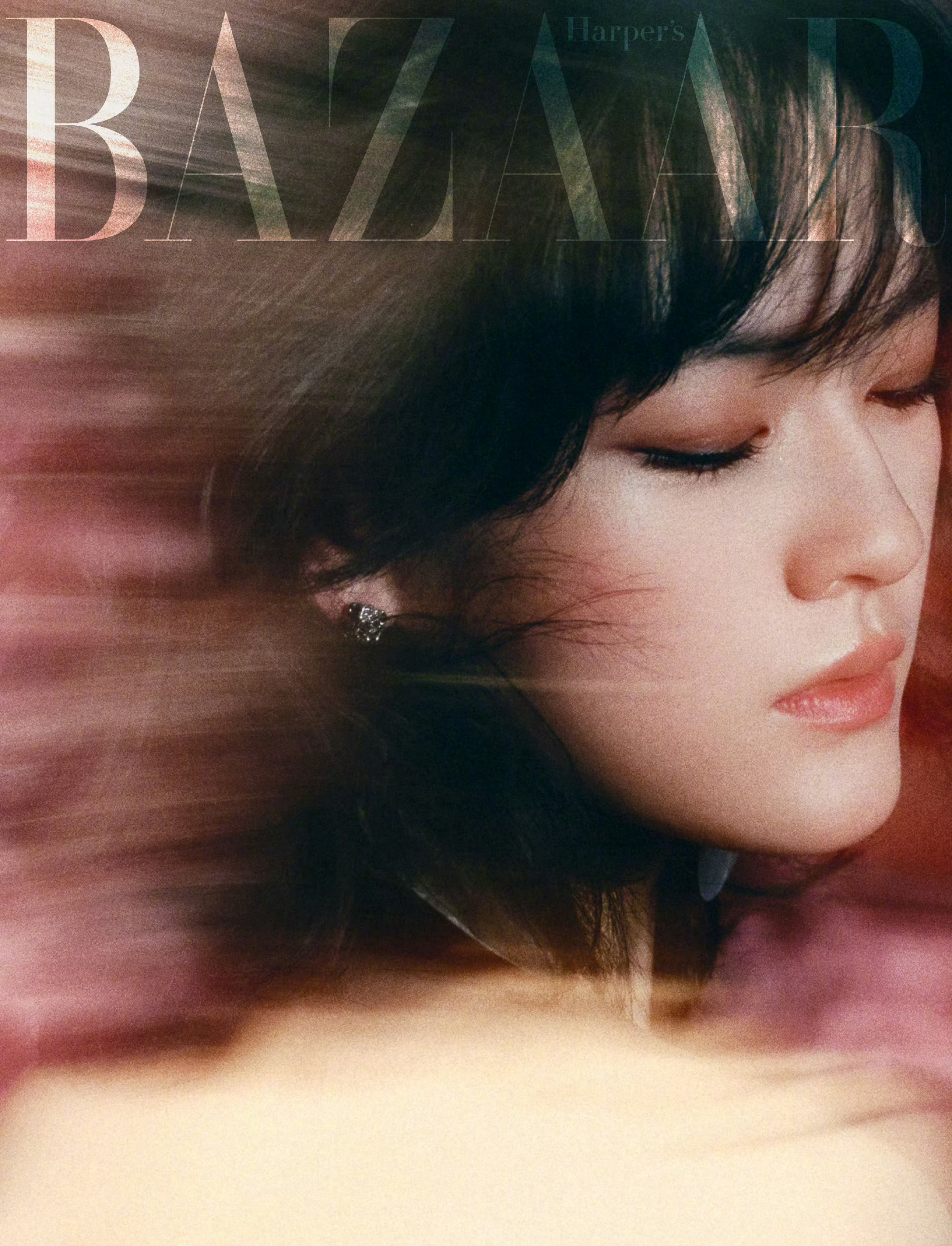 文淇芭莎电影五月刊封面预告，收获本月第二本杂志