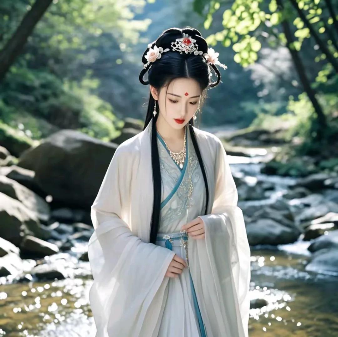 《山林》

悠游峻岭乐无穷，
翠影千重入眼瞳。 
谷静风吟花弄影，
溪鸣鸟啭树摇