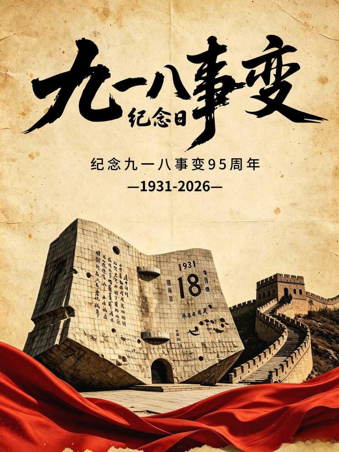 九一八事变勿忘国耻，致敬先烈，吾辈当自强🇨🇳 ​​​