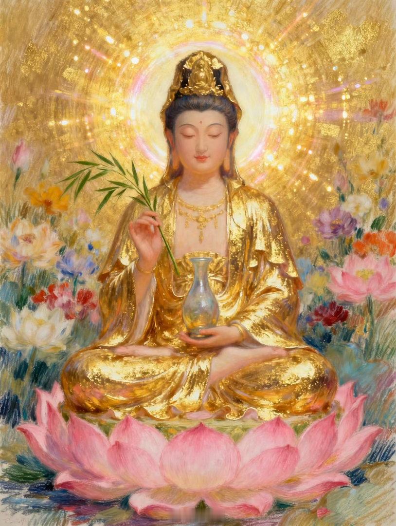 菩萨保佑 见者吉祥 🙏🙏随喜赞叹，三宝加持，事事顺心，心中所念在九月一定有好