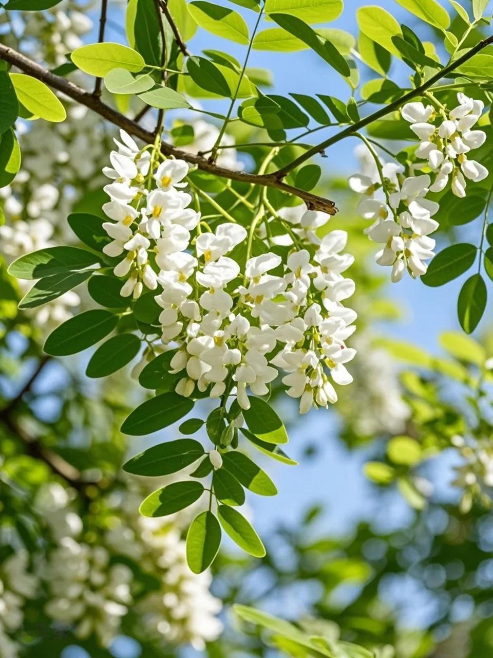 沟缘那些洋槐树
       离村一里多地的那道沟缘，长了几棵洋槐树，我想那不是