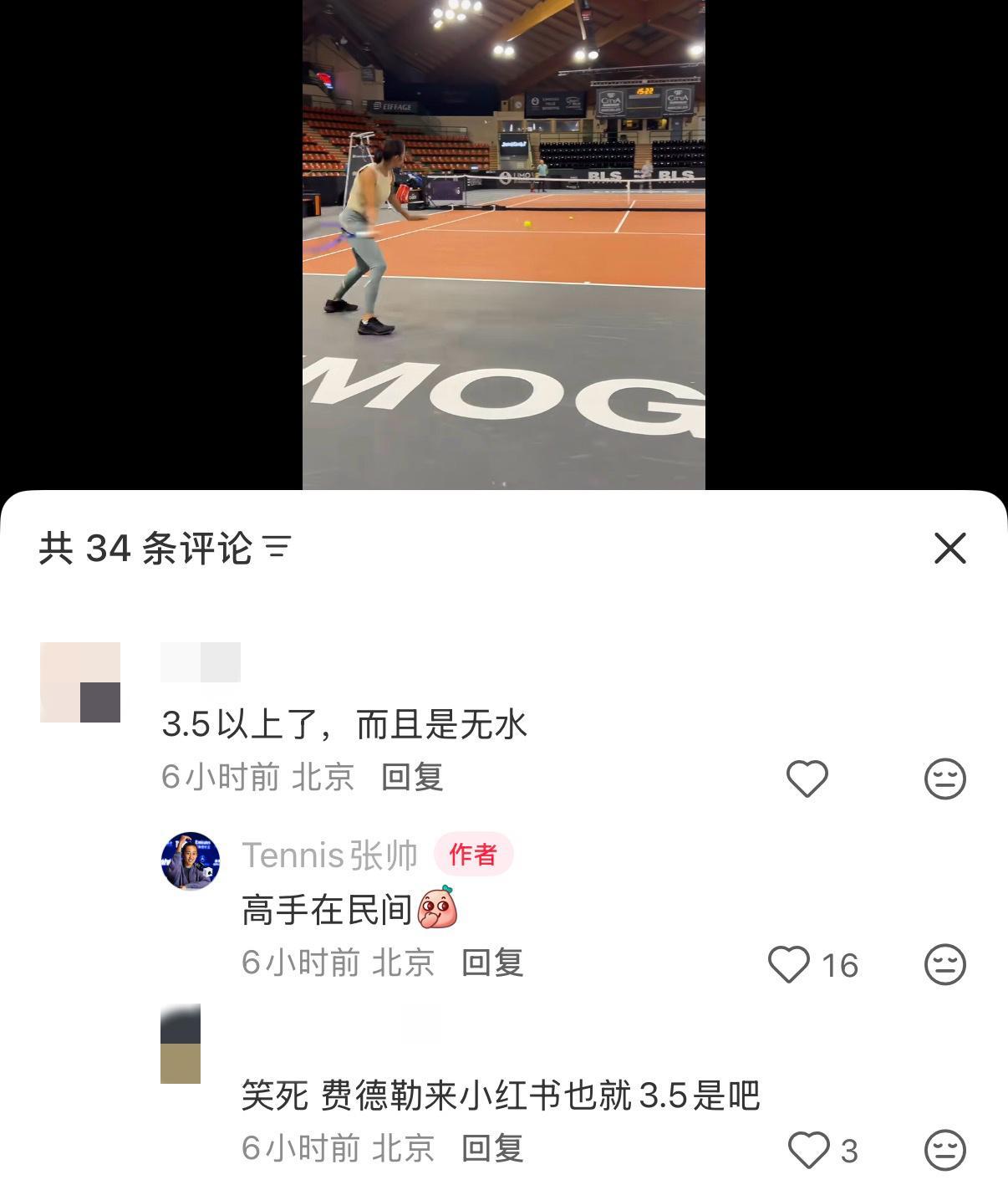 hhh，张帅在🍠被评为无水3.5体育大赏