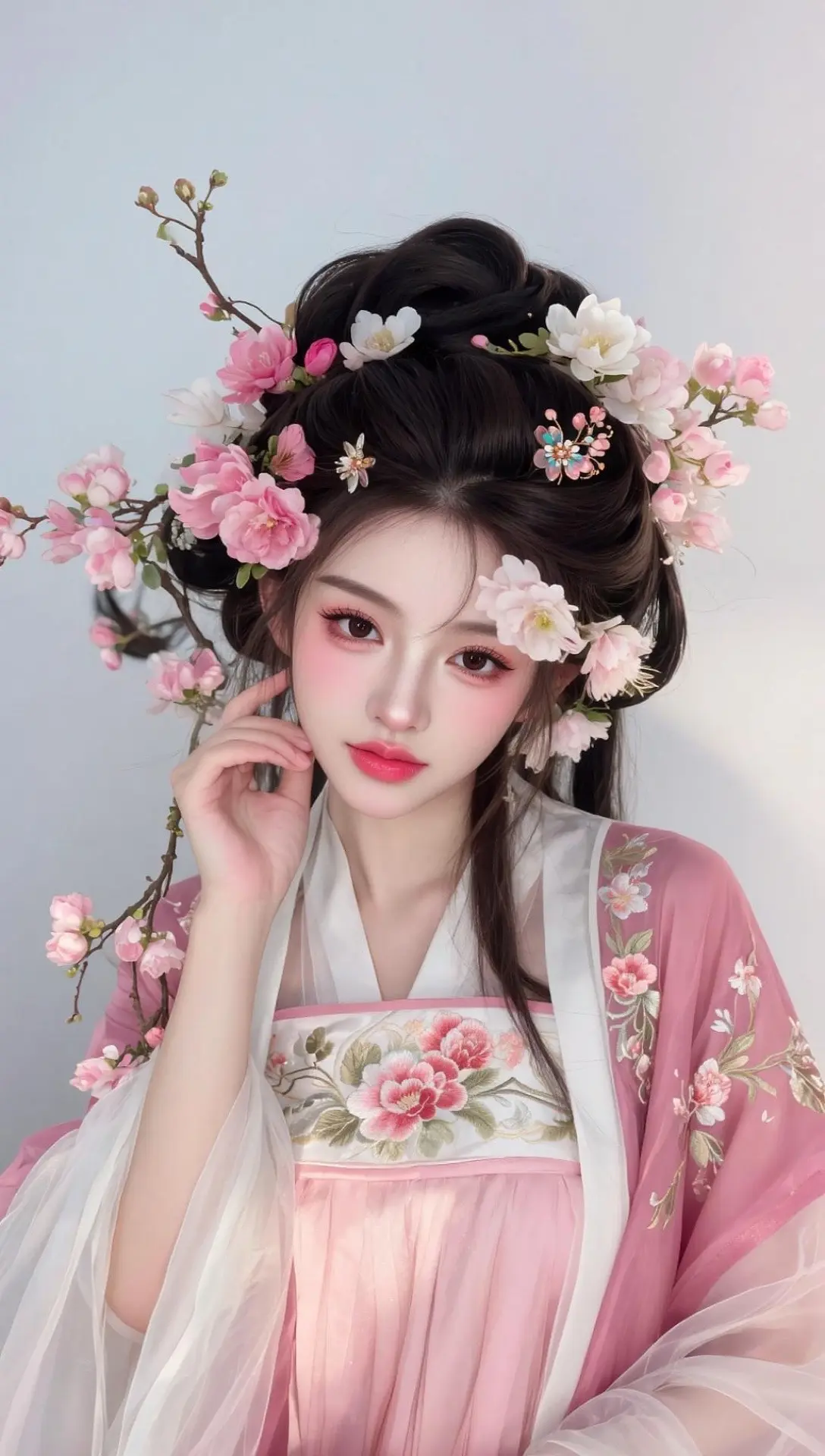 AI繁花汉服照 ai创作 玩法合伙人计划 随变AI随便玩 我在拍特效