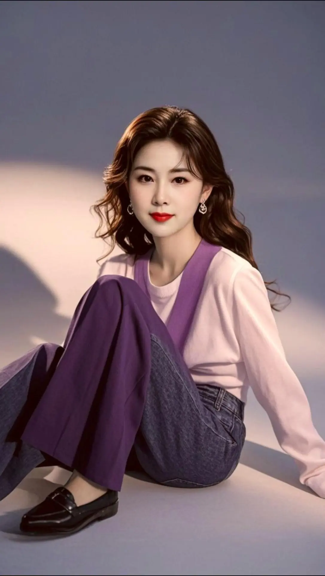 AI卷发烫光相 随变ai随便玩