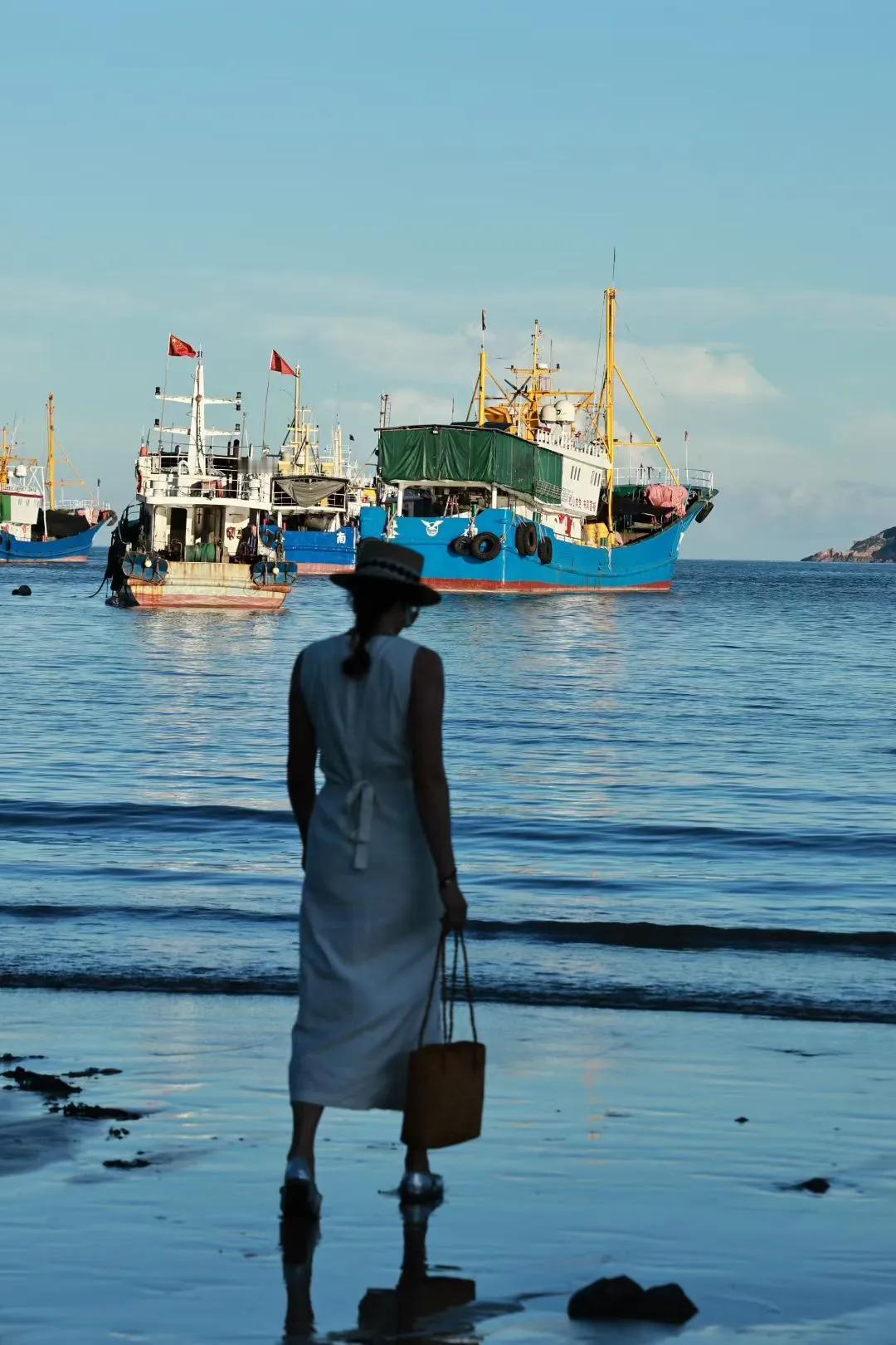 阳光，沙滩，海浪，吹吹海风🏖️⚓⛵