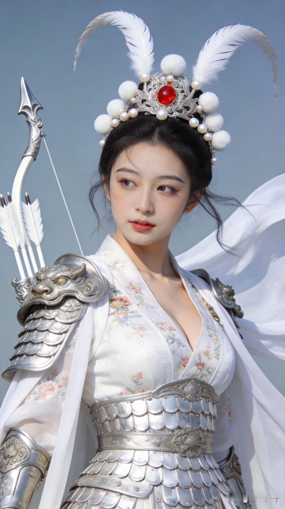 霓裳战影，梦萦佳人

在时光长河的幽谧转角，她宛如一抹皎洁月光，自历史画卷中翩然