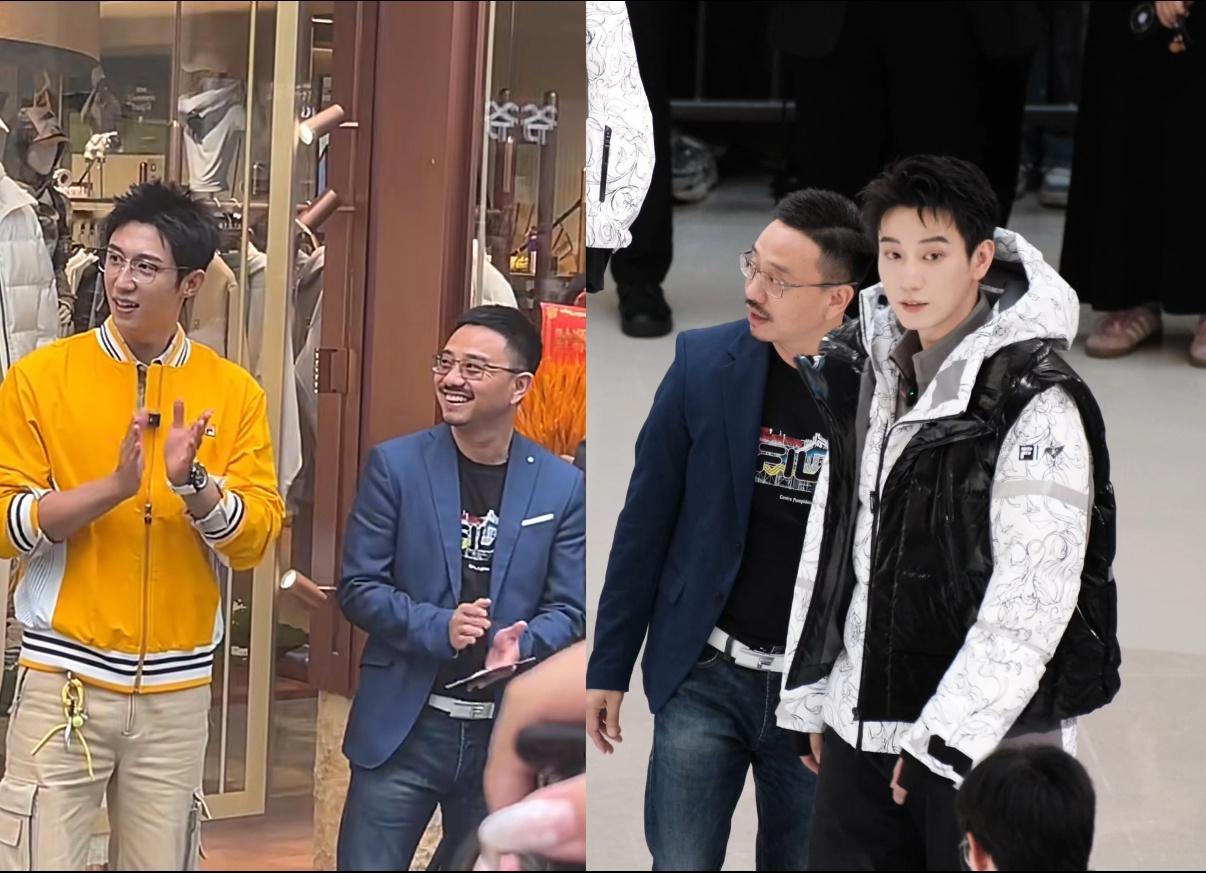 老板衣服都不换生怕我们认不出来是同一个人 ​​​