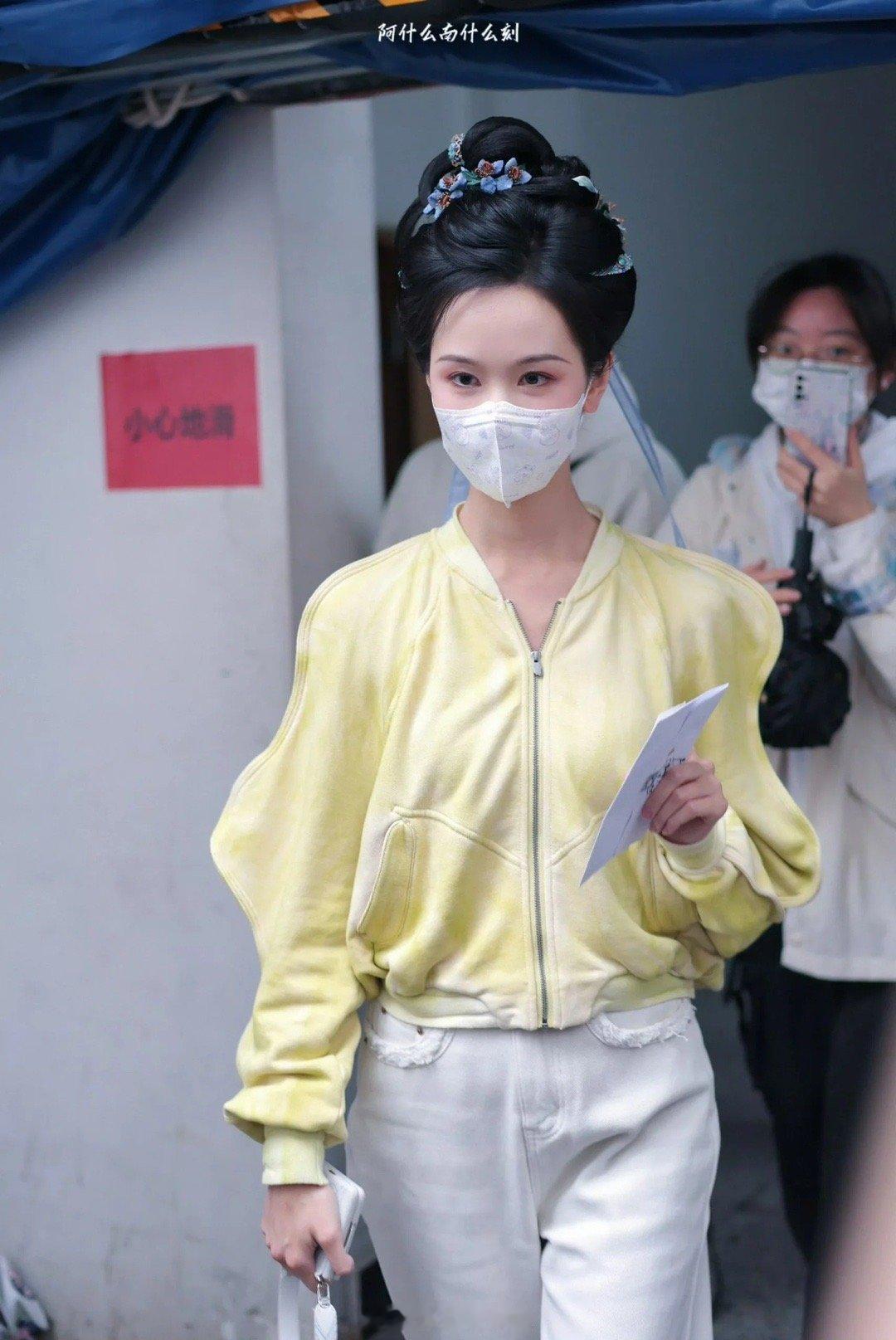 #陈都灵贵女搞到真的了#《贵女》搞到真贵女了，陈都灵贵女妆好美，太喜欢姐姐的古装
