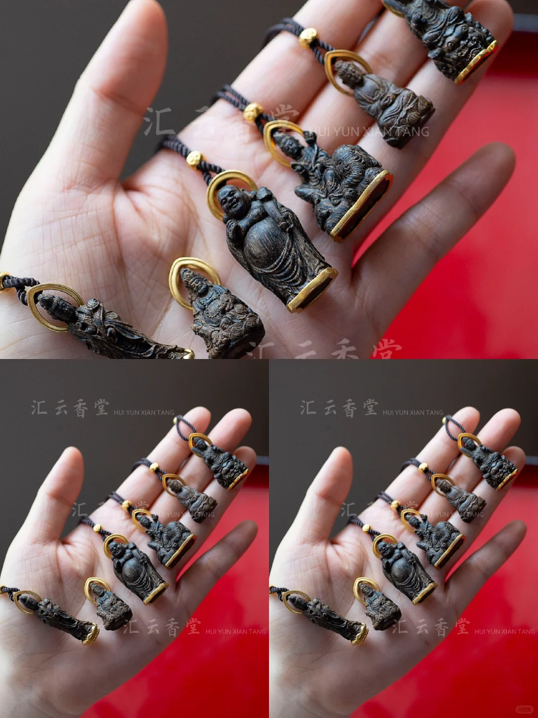 精品沉香观音随身佛，集合照啦❗️❗️小而精