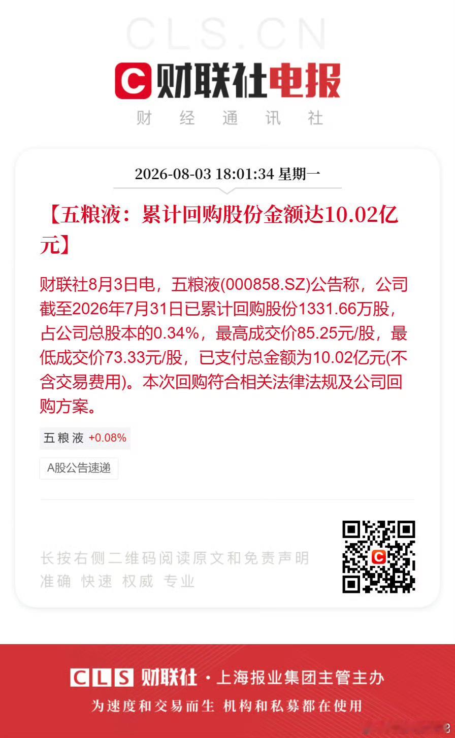 说好的100亿回购，目前完成了10%