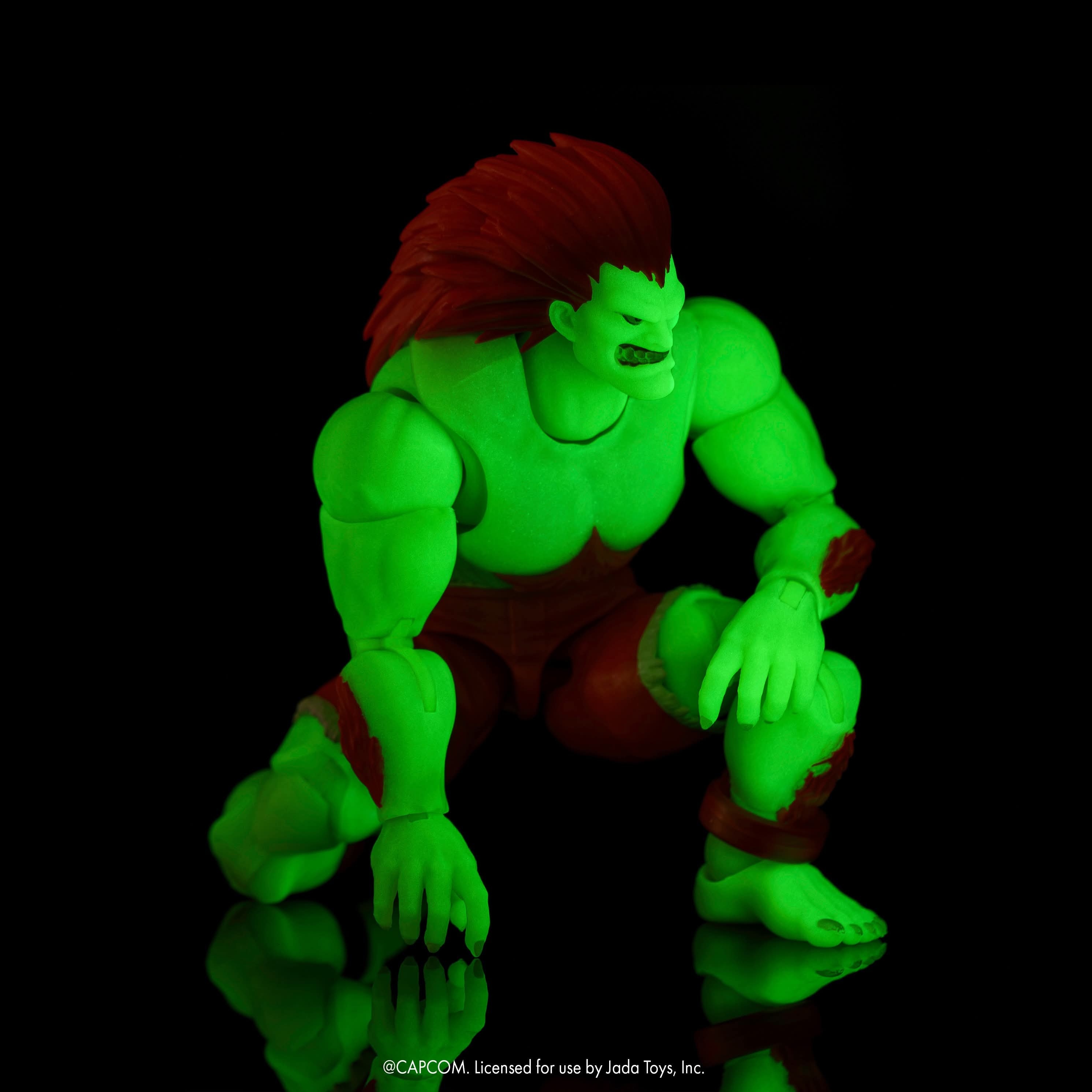 JAFA TPYS 发布 街霸2 野人 Blanka 布兰卡 荧光版本街霸街头霸