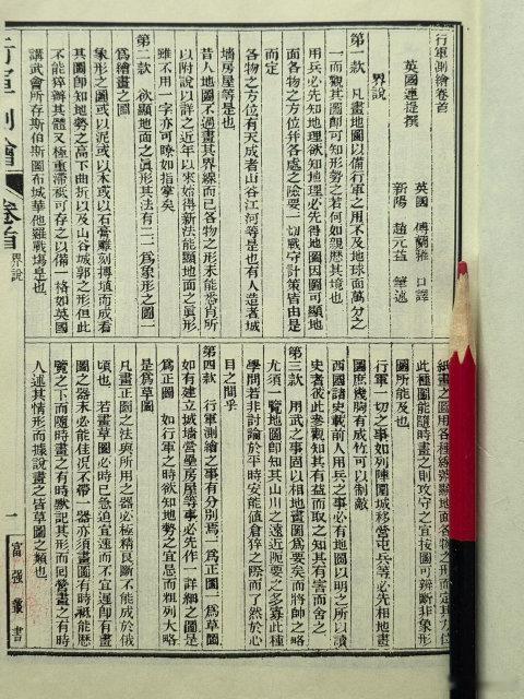 前两年我写《中国军事地形学源流》，曾托中国社科院洪源研究员(图1)找北京大学图书