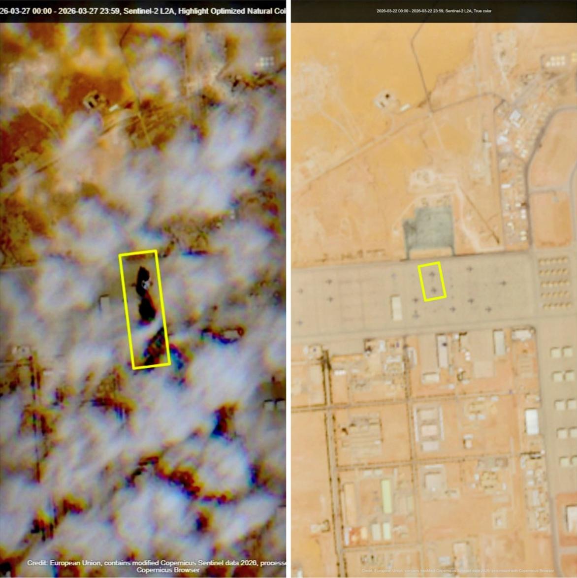 大捷！大捷！伊朗导弹成功命中美军在沙特的空军基地，大批加油机被炸，至少 3 架被