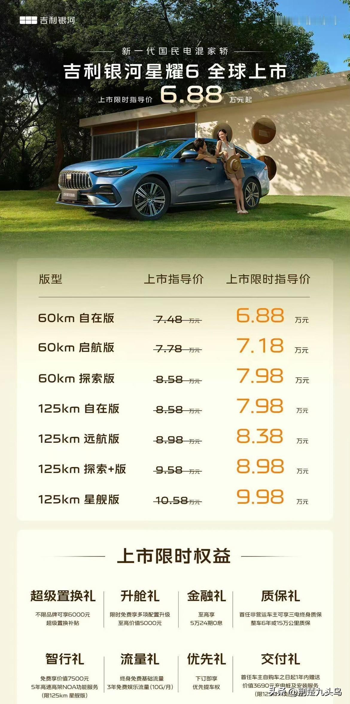 京东“国民好车”后，吉利又上线了“国民神车”，又是一台“国民车”。

但是国民车