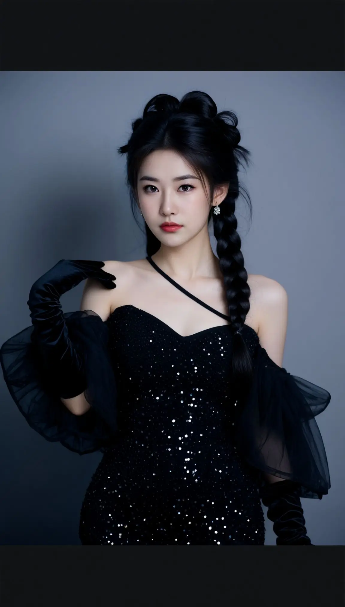 AI暗黑氛围感写真 ai创作