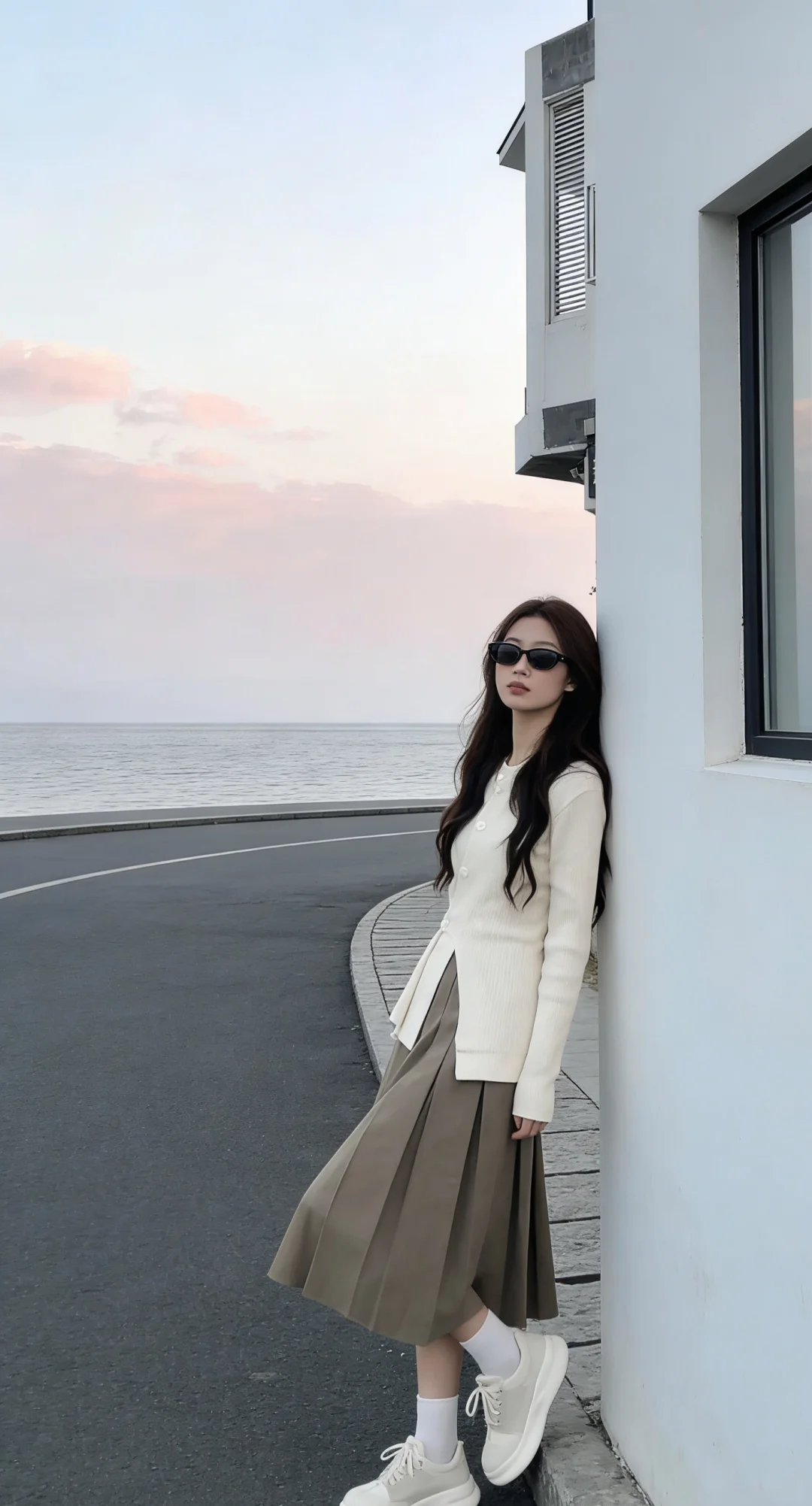 非常温柔的一身穿搭