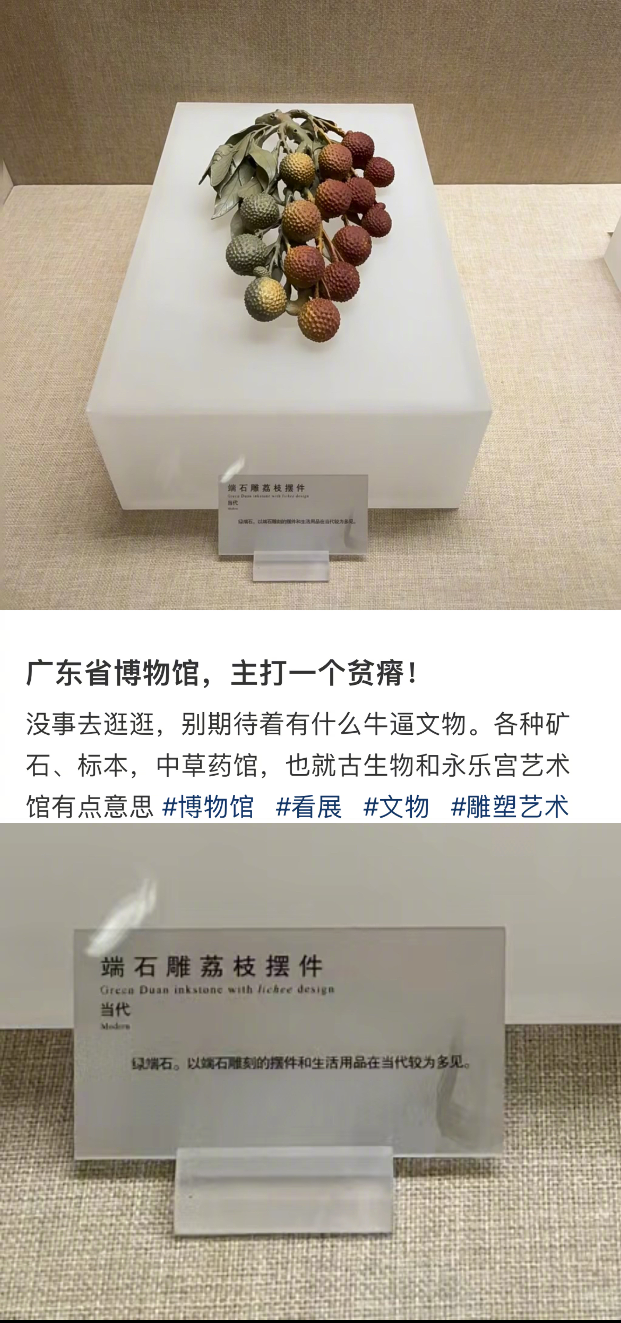 #广东省博物馆里有菜有药有玩具# 广东省博物馆：我们真的尽力了，真的没啥文物 ​