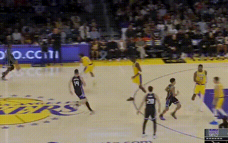 聪明哥，经验老道[good]国王vs湖人 ​​​