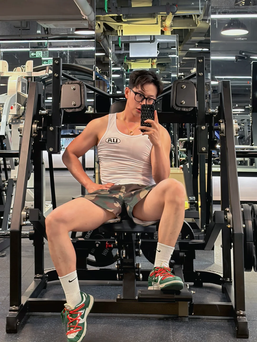 练腿日