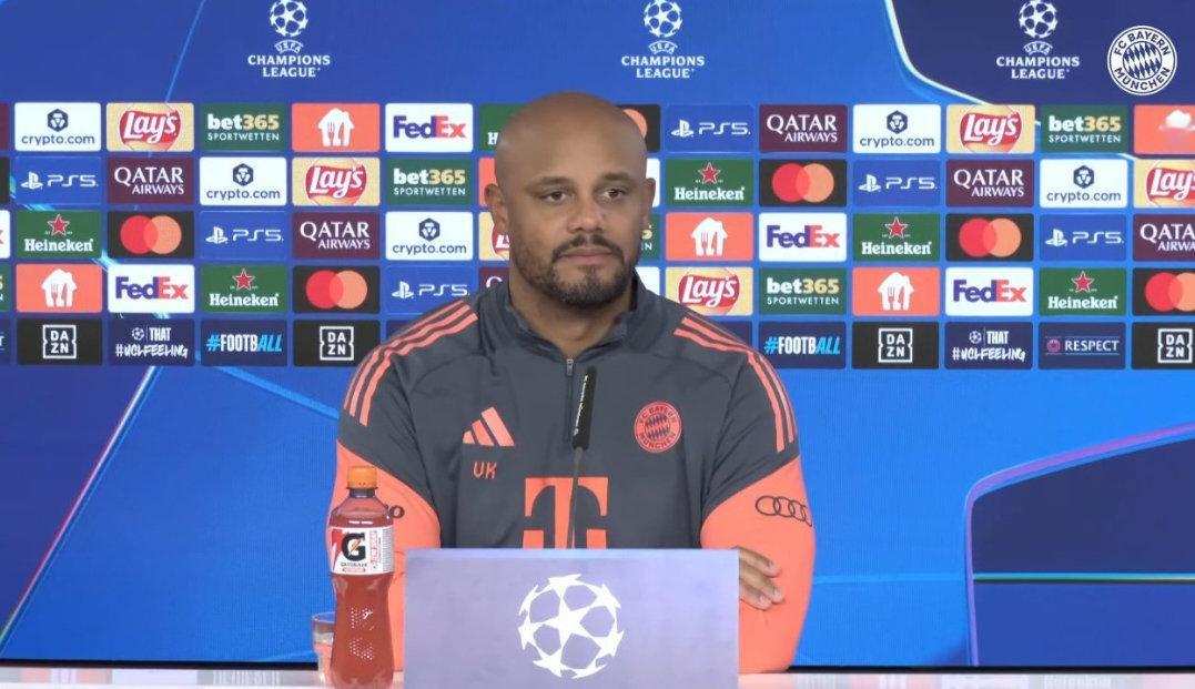 孔帕尼谈到明天谁将首发门将时说：“我很高兴曼努已经回归球队训练，乔纳斯也恢复了正