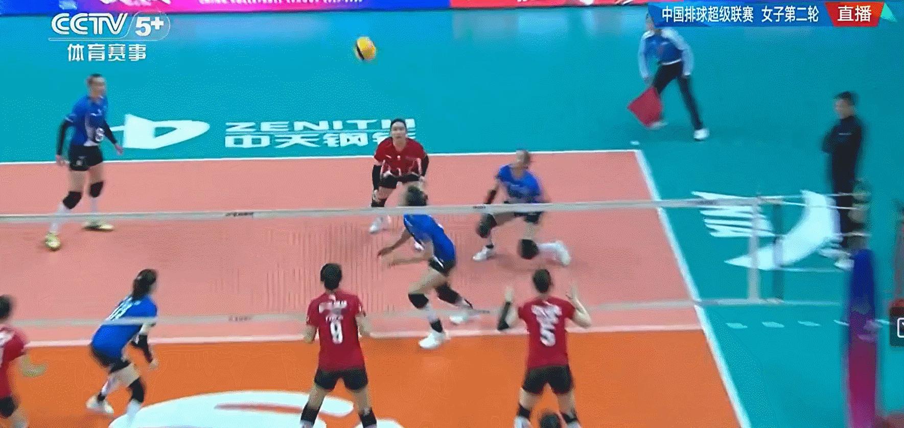 排超联赛2025-2026中国排球超级联赛常规赛第2轮：江苏女排0-3（20-2