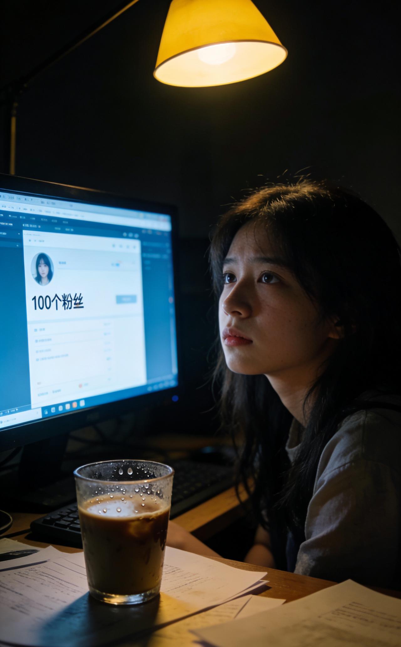 从0到100，走了很久。
收入很少，热情很满。
别人笑我不赚钱，
我笑他们不懂，