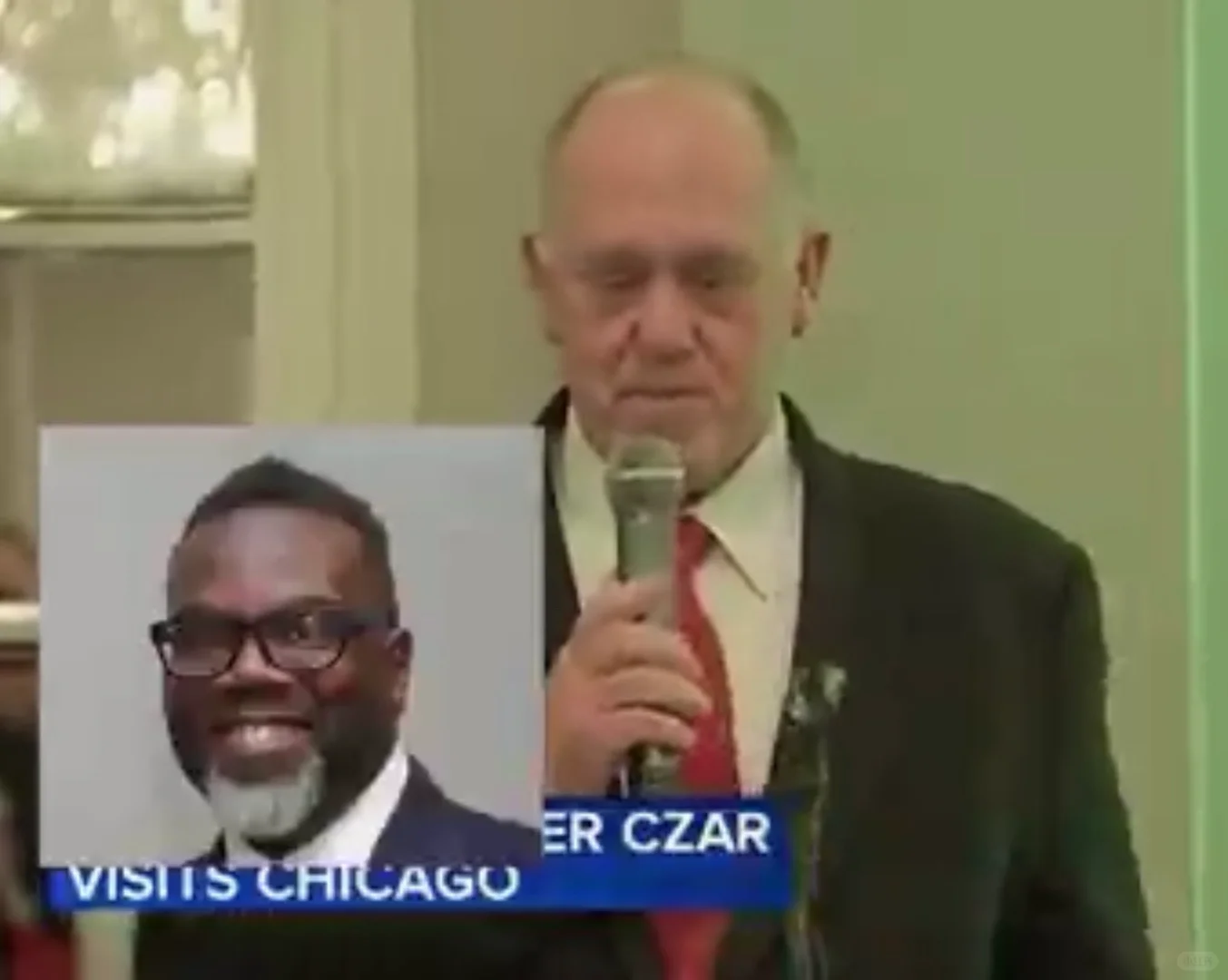 特朗普的边境事务专员汤姆·霍曼（Tom Homan）前往芝加哥，并告诉...