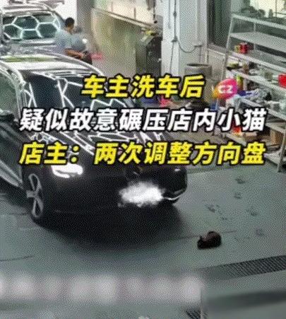 坏透了！广东一奔驰车主去一洗车店洗车，期间疑因不满洗车质量，竟把邪火撒向了店里无
