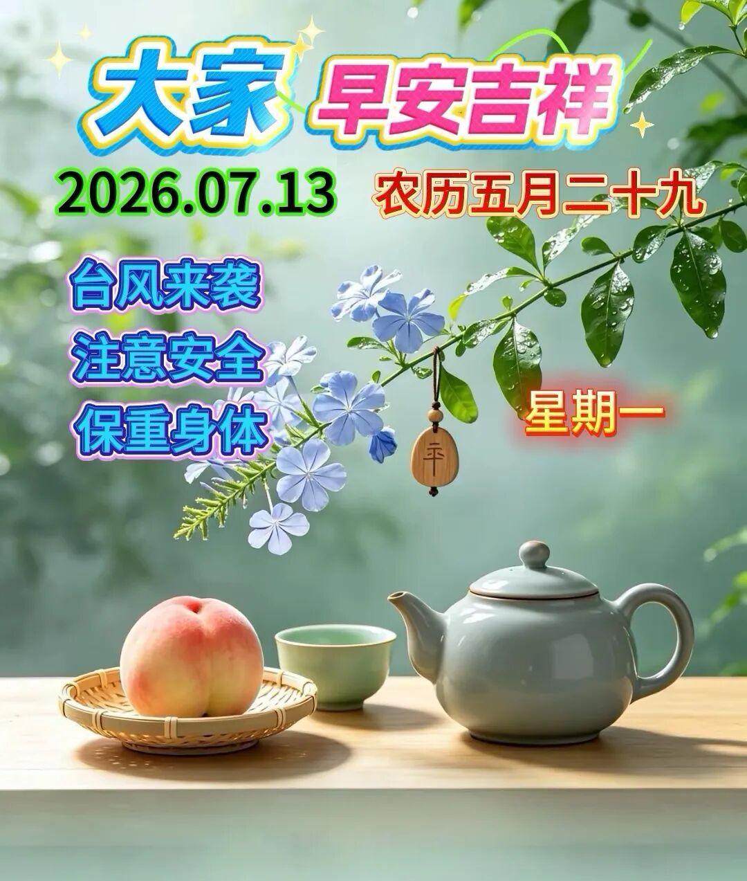 🍃蝉从初伏噪，祝福忙送到。初伏匆匆来到，气温又升高，如此之时，身体要注意好。清