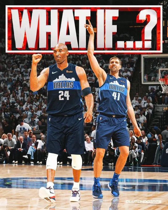 【🏀传奇碰撞：科比X诺维茨基，西部霸主的想象空间无限放大🚀】今日，美媒Clu