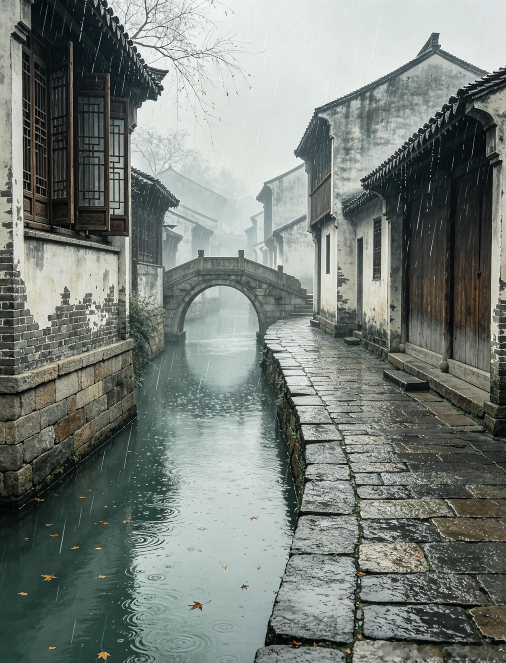 诗歌 郑愁予《水巷》，这首诗满含温柔缱绻的相思与宿命般的相逢。      诗人借